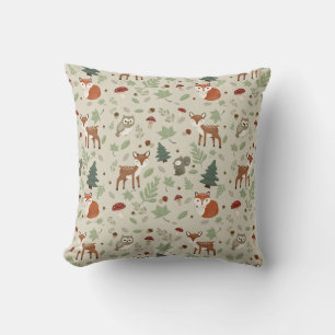 Woodland Animals Cushion