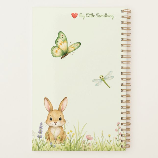 Woodland Animals Custom Teacher Planner (Back)