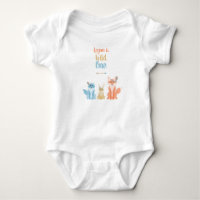 Woodland Animals Cute Tribal Boy Wild One Birthday