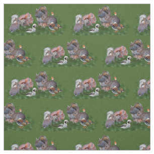 Woodland Animals Fabric