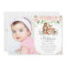 Woodland Animals Pink Floral 1st Birthday Photo