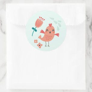 Woodland Animals Sticker Seal