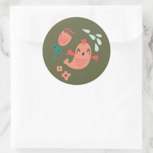 Woodland Animals Sticker Seal