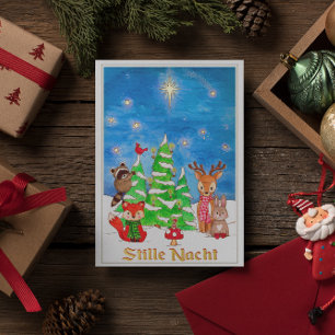 Woodland Animals Stille Nacht
