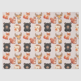 Woodland Animals Tissue Paper