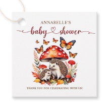 Woodland Autumn Hedgehog Baby Shower