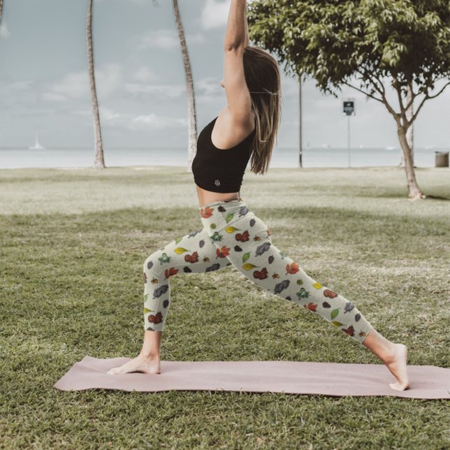 Woodland Autumn Pattern Leggings (Creator Uploaded)