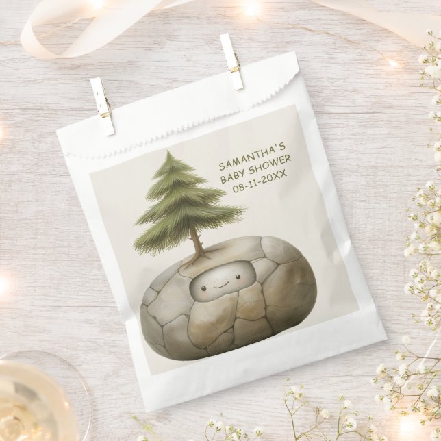 Woodland baby adventurer baby shower favour bags (Clipped)