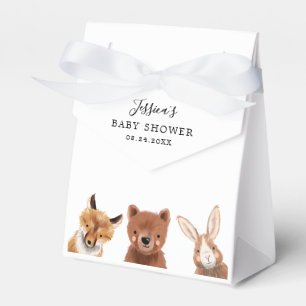 Woodland Baby Shower Favour Box