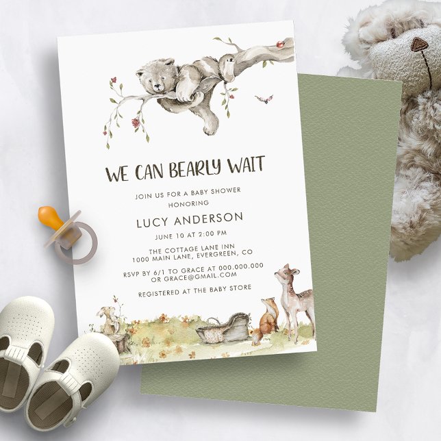 Woodland Baby Shower Invitation (Creator Uploaded)