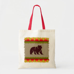 Woodland Bear Tote Bag