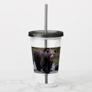 Woodland Bears Acrylic Tumbler