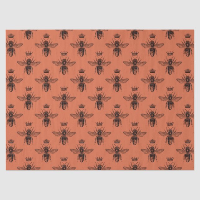 Woodland Bee Series Design 1 Tissue Paper (Front)