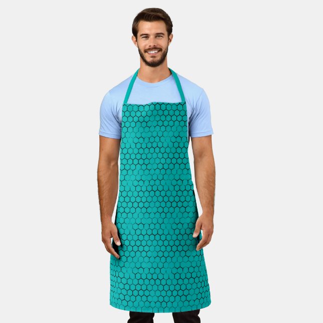 Woodland Bee Series Design 7  Apron (Worn)