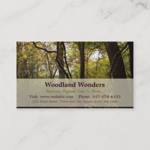 Woodland Business Card