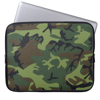 Woodland Camo Laptop Sleeve