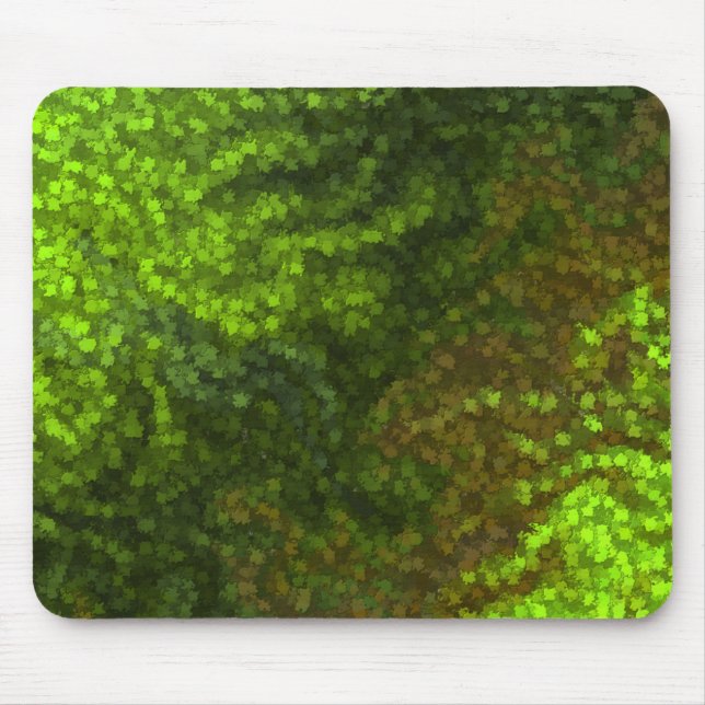 Woodland Camo Mouse Pad (Front)