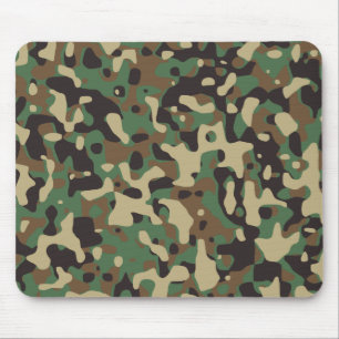 Woodland Camo Mouse Pad