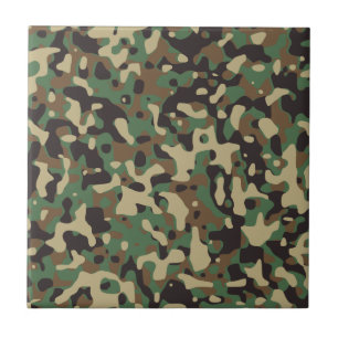 Woodland Camo Tile
