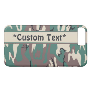 Woodland Camo w/ Custom Text Case-Mate iPhone Case