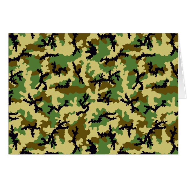 Woodland camouflage (Front Horizontal)