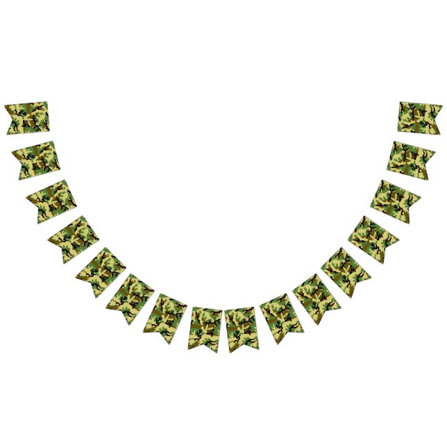 Woodland camouflage bunting  (All)