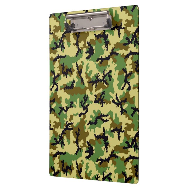 Woodland camouflage clipboard (Left)