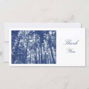 Woodland Canopy - Cyanotype Effect - Thank You