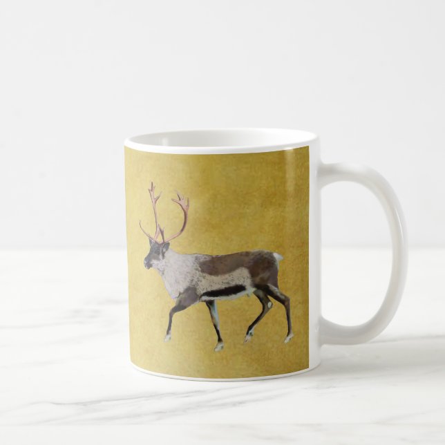 Woodland Caribou Coffee Mug (Right)