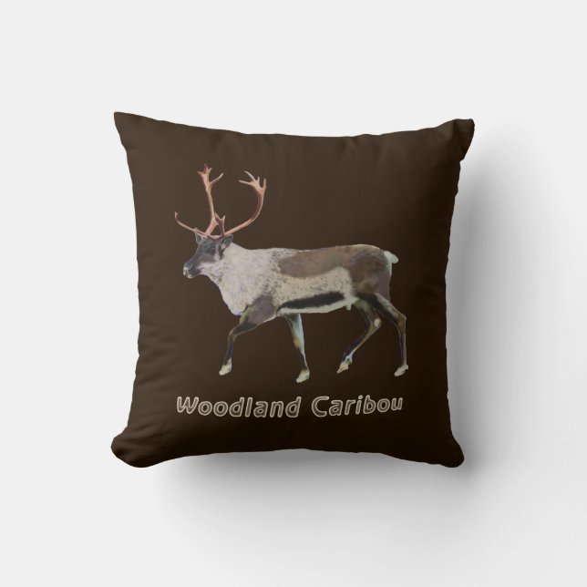 Woodland Caribou Cushion (Front)