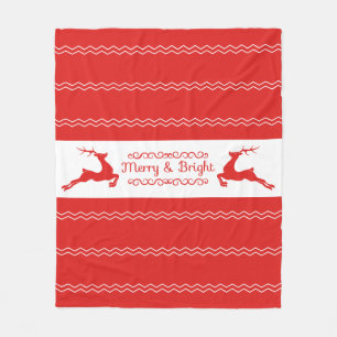 Woodland Christmas Fleece Blanket