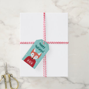 Woodland Christmas Gift Tags