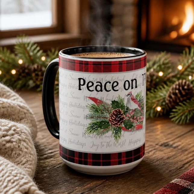 Woodland Christmas | Red Cardinal Mug (Creator Uploaded)