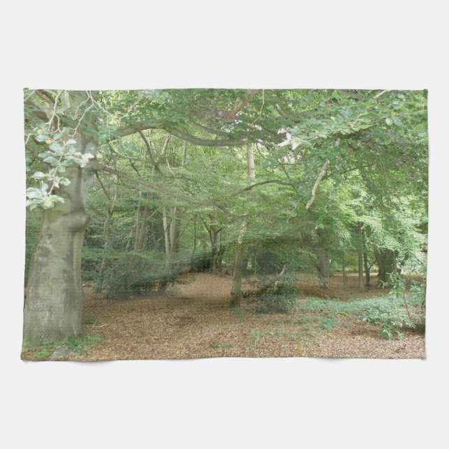 Woodland Clearing Kitchen Towel (Horizontal)
