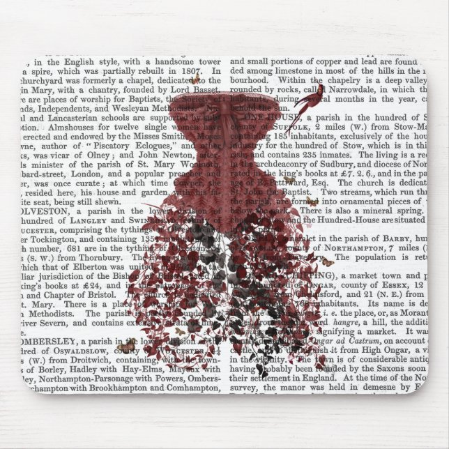 Woodland Corset 2 Mouse Pad (Front)