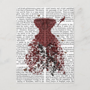 Woodland Corset 2 Postcard