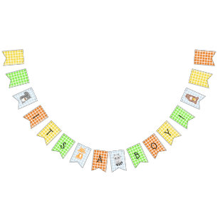Woodland Creature Baby Shower Bunting