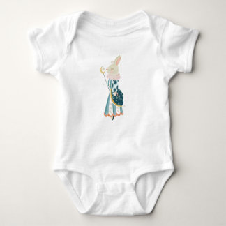 WOODLAND CREATURE- BUNNY OUTFIT BABY BODYSUIT