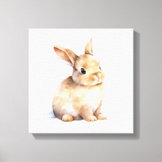 Woodland Creatures Bunny Print