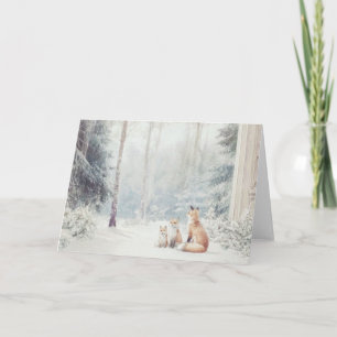 Woodland Creatures Note Card