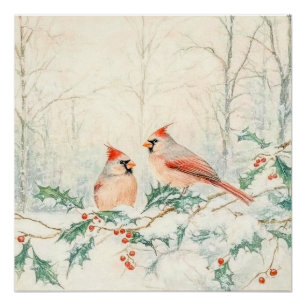 Woodland Creatures Poster