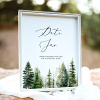 Woodland date night ideas. Date jar bridal game