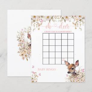 Woodland Deer Baby Shower Game