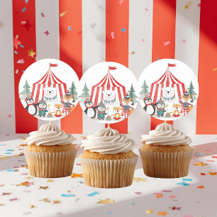 Woodland Deer Birthday Rustic Forest Classic Round Sticker