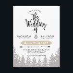 Woodland Escape Wedding Invite<br><div class="desc">By Redefined Designs</div>