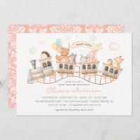 Woodland Express Baby Shower