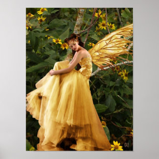 Woodland Fairy Poster