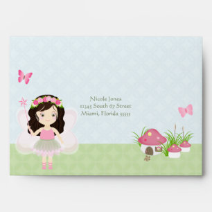 Woodland Fairy Princess Envelope