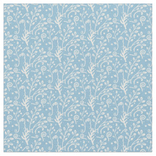 Woodland Fairytale Fern Swirl Baby Girl Nursery Fabric
