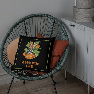 Woodland Fall Harvest Elf   Cushion